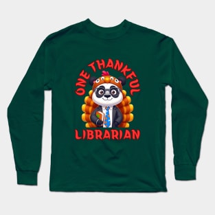 Thanksgiving Librarian Long Sleeve T-Shirt